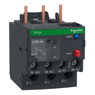 اوفر لود Overload relay .2.5 A - 4A ( for D09 ---D38 )